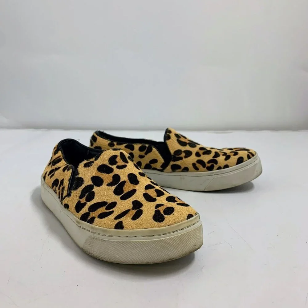 Steve Madden Womens Ecentrcl Brown Slip On Casual Shoes Sneakers Size 7‎